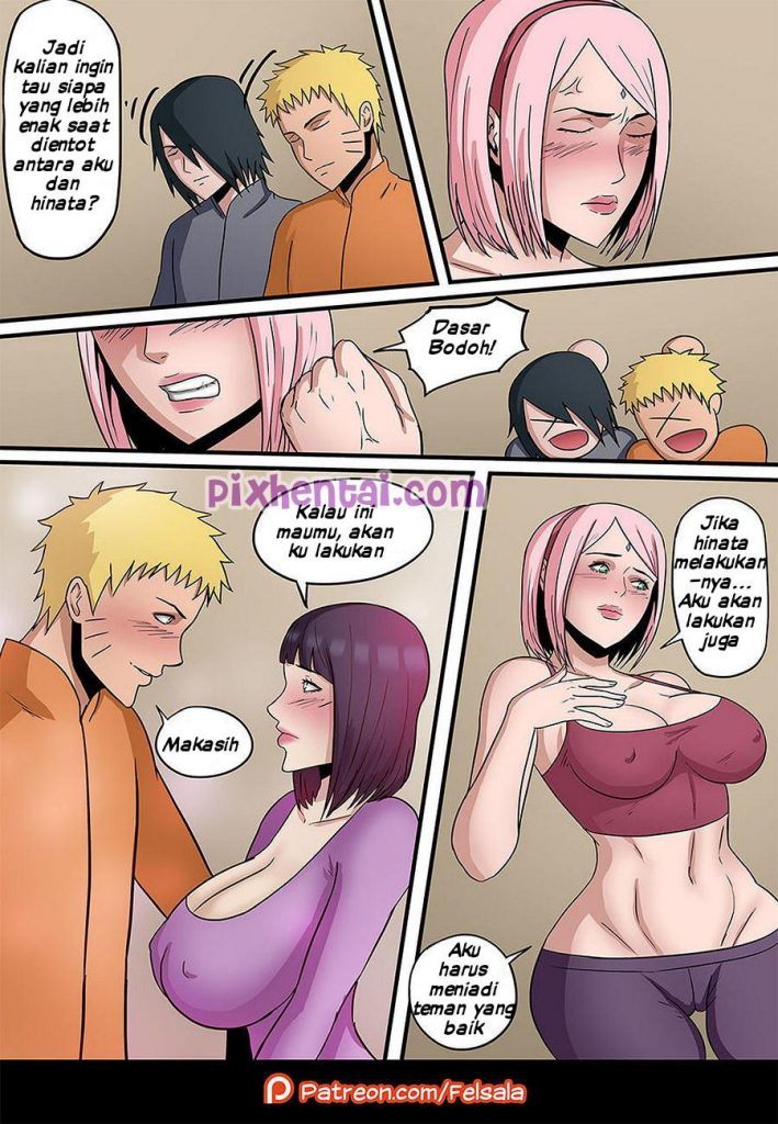 Naruto Adu Kenikmatan Sakura Dan Hinata Situs Komik Hentai Manga