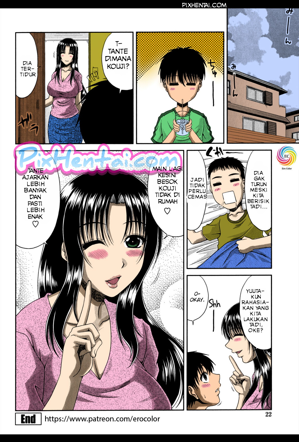 Komik Hentai Manga Sex Bokep xxx Mandi Bersama Tante Payudara Besar 21