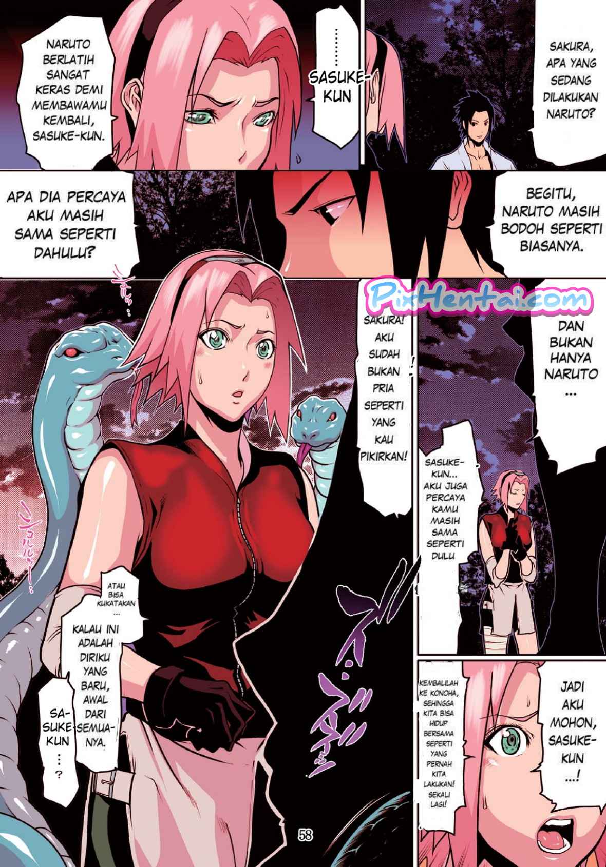 Manga Hentai XXX Komik Sex Bokep Sakura Tak Berdaya dientot Sasuke 06