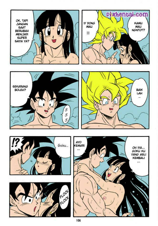 Chi-Chi dientot Goku saat Mandi Komik hentai xxx manga sex bokep 07