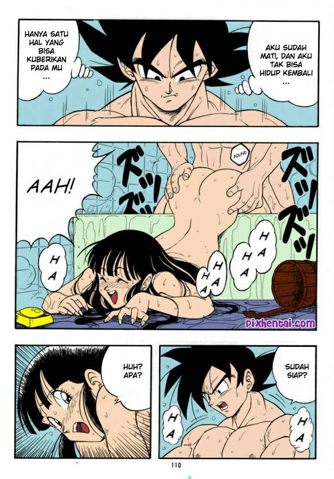 Chi-Chi dientot Goku saat Mandi Komik hentai xxx manga sex bokep 11