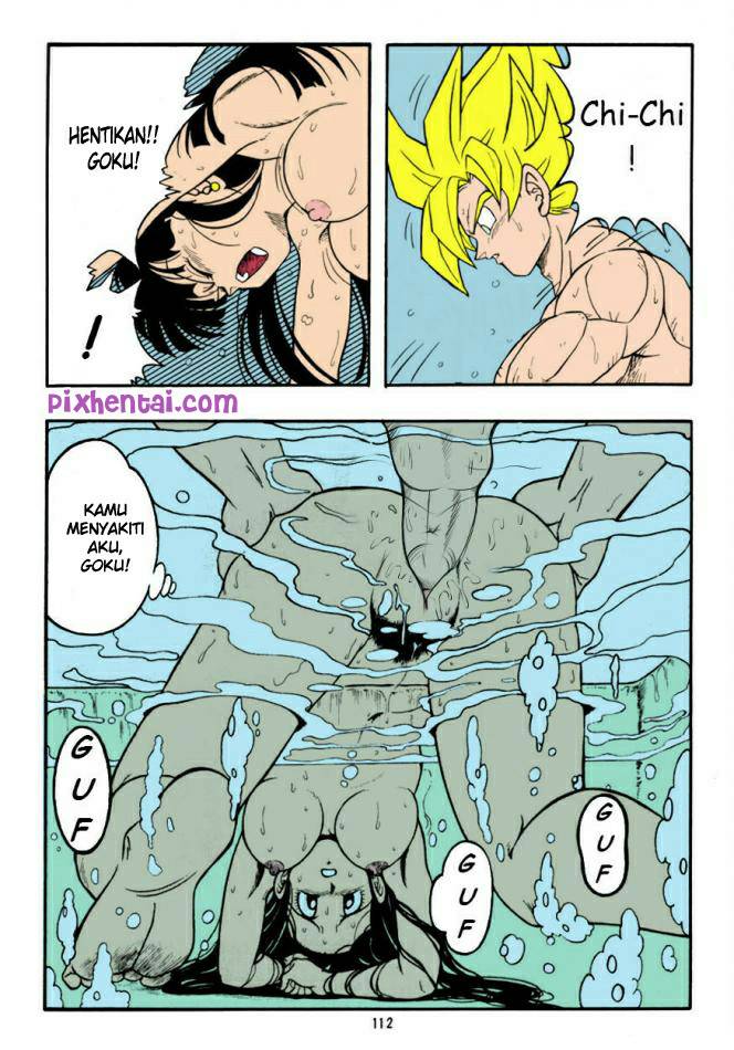 Chi-Chi dientot Goku saat Mandi Komik hentai xxx manga sex bokep 13