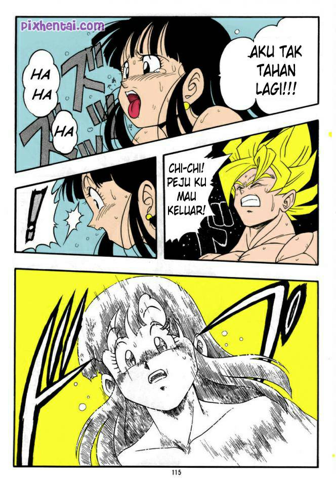 Chi-Chi dientot Goku saat Mandi Komik hentai xxx manga sex bokep 16