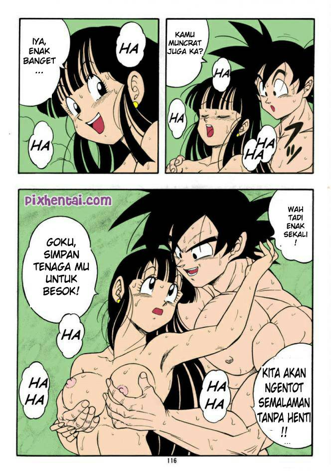 Chi-Chi dientot Goku saat Mandi Komik hentai xxx manga sex bokep 17