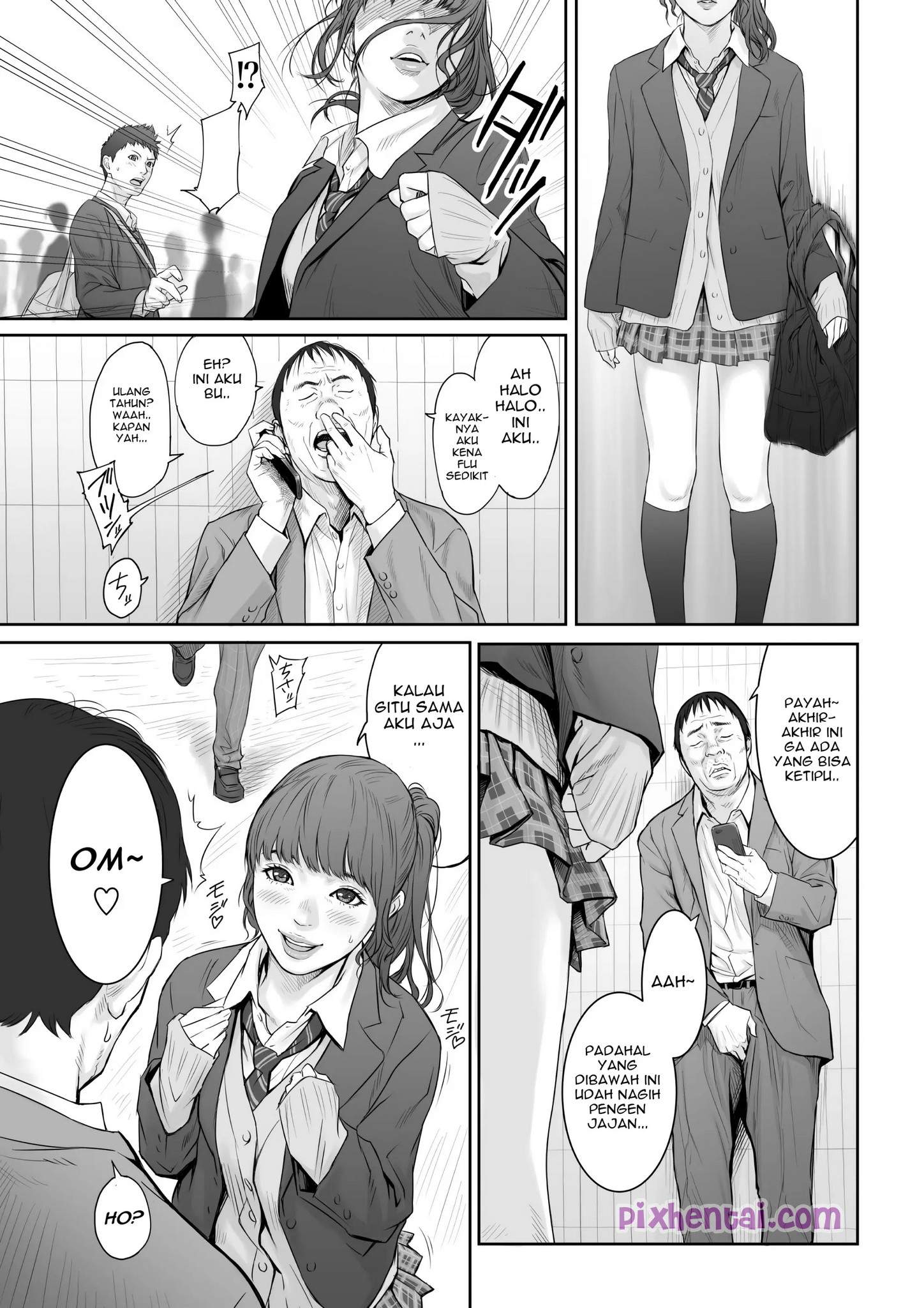 Komik Hentai Cewek SMA Dinodai Om saat Terhipnotis Manga XXX Porn Doujin Sex Bokep 08
