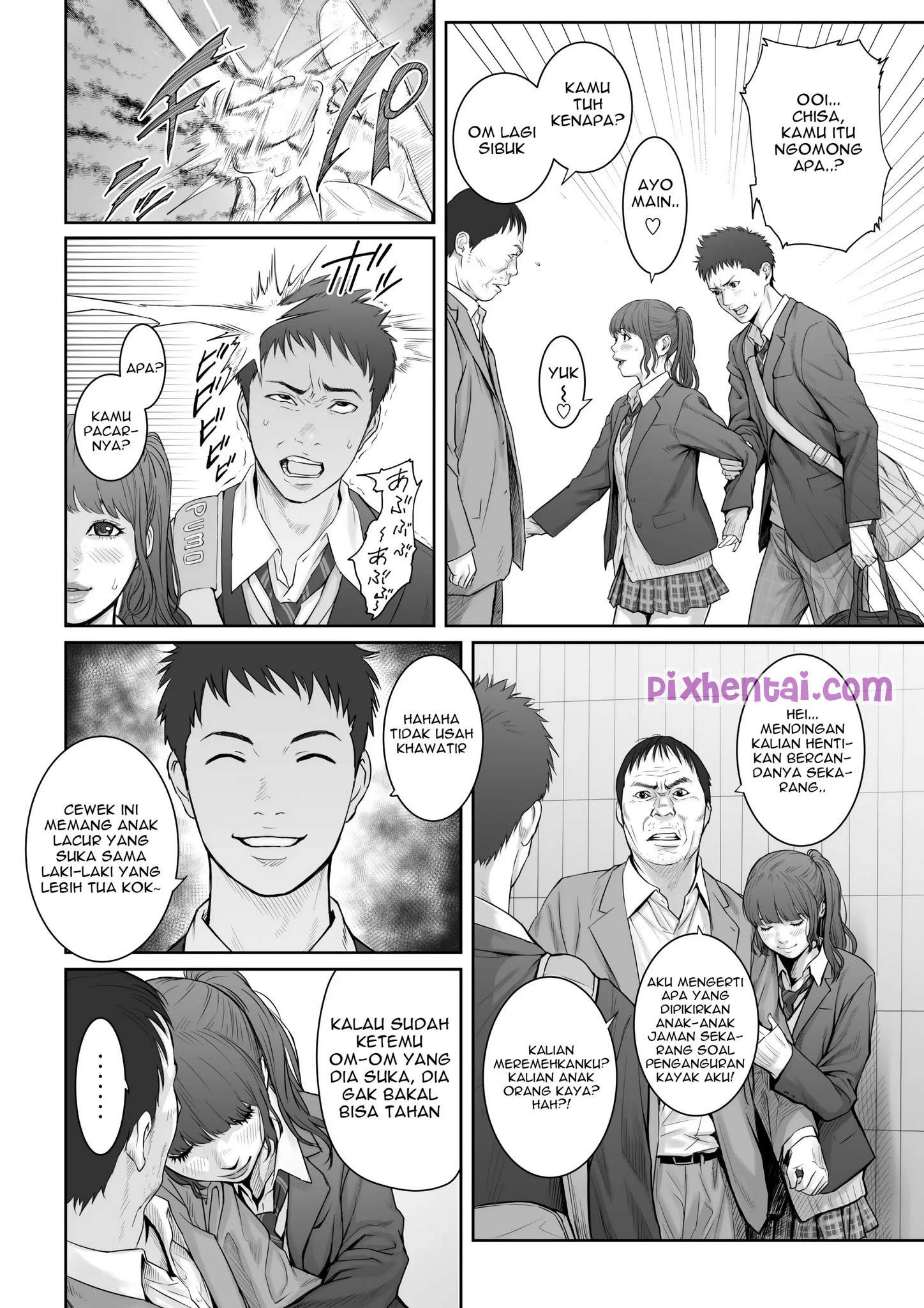 Komik Hentai Cewek SMA Dinodai Om saat Terhipnotis Manga XXX Porn Doujin Sex Bokep 09