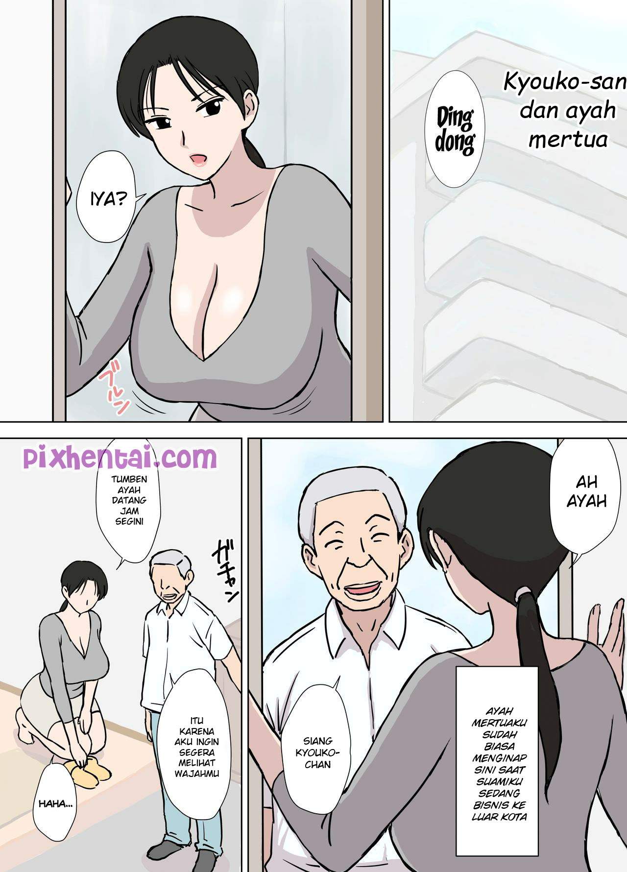 Komik Hentai Menantu Montok Kesukaan Mertua dan Tetangga Manga XXX Porn Doujin Sex Bokep 02