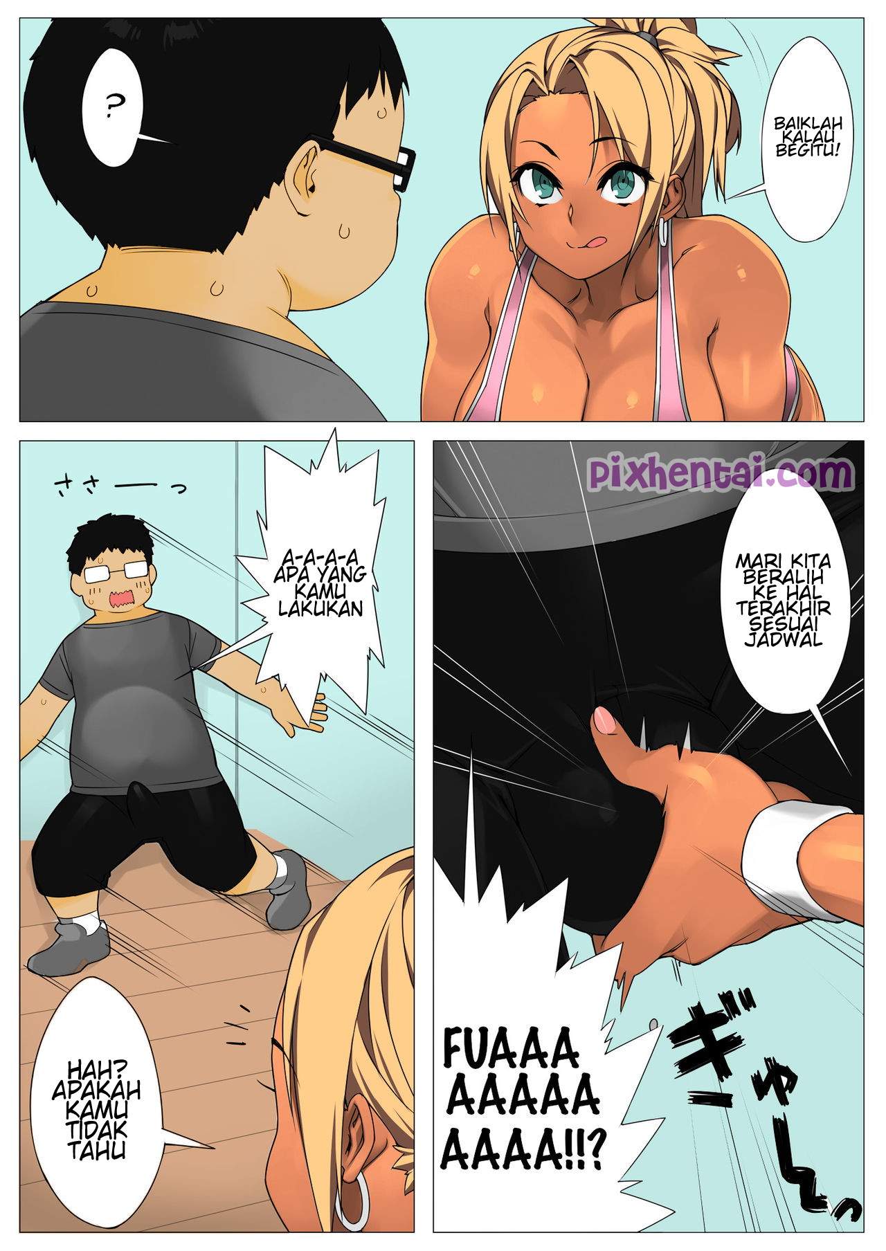 Komik hentai xxx manga sex bokep mesum dengan instruktur fitness yang sexy 03
