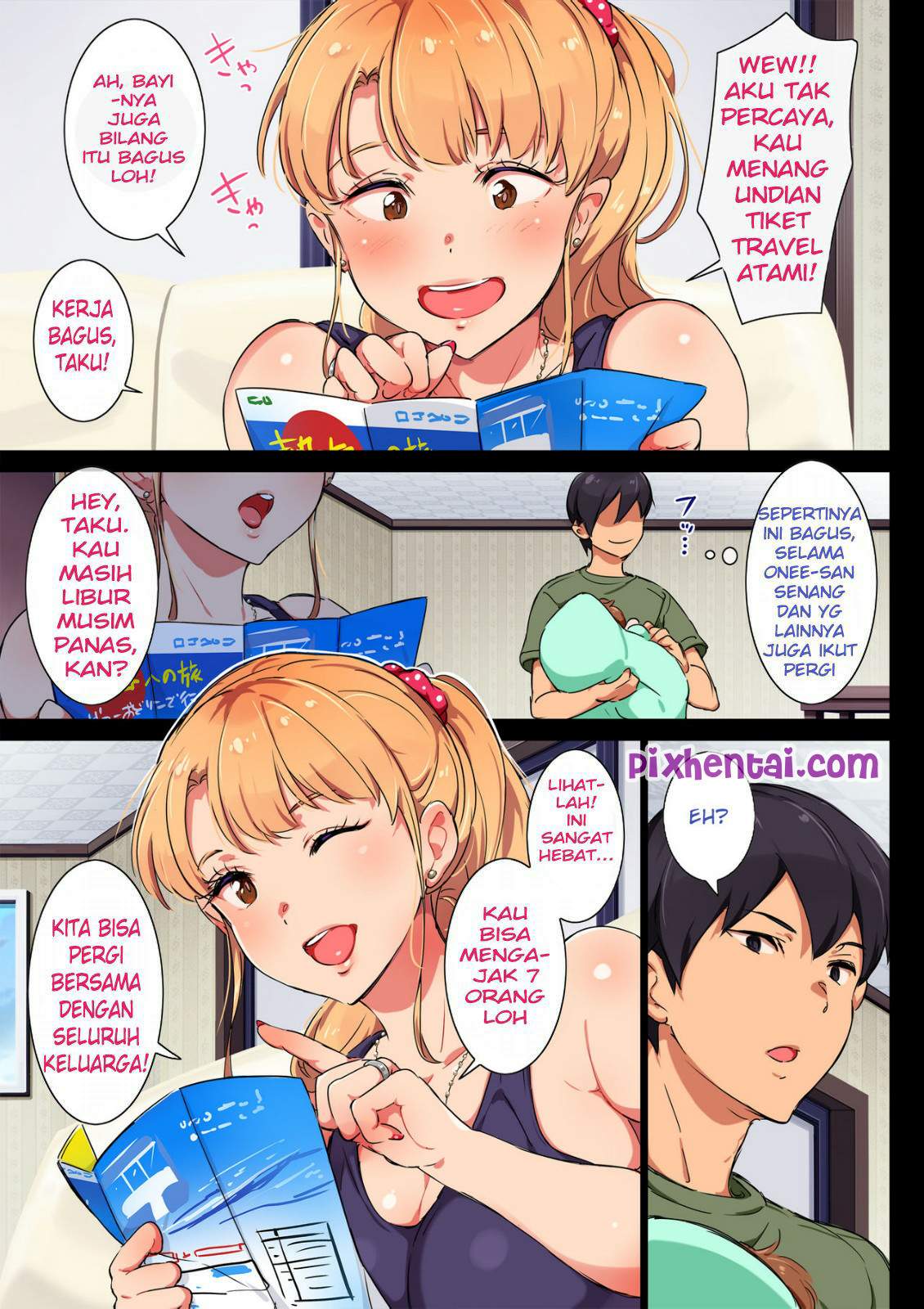 Komik Hentai Di Pantai Sex Sedarah dengan Mbak Kandung yang telah Berkeluarga Manga XXX Porn Doujin Sex Bokep 04