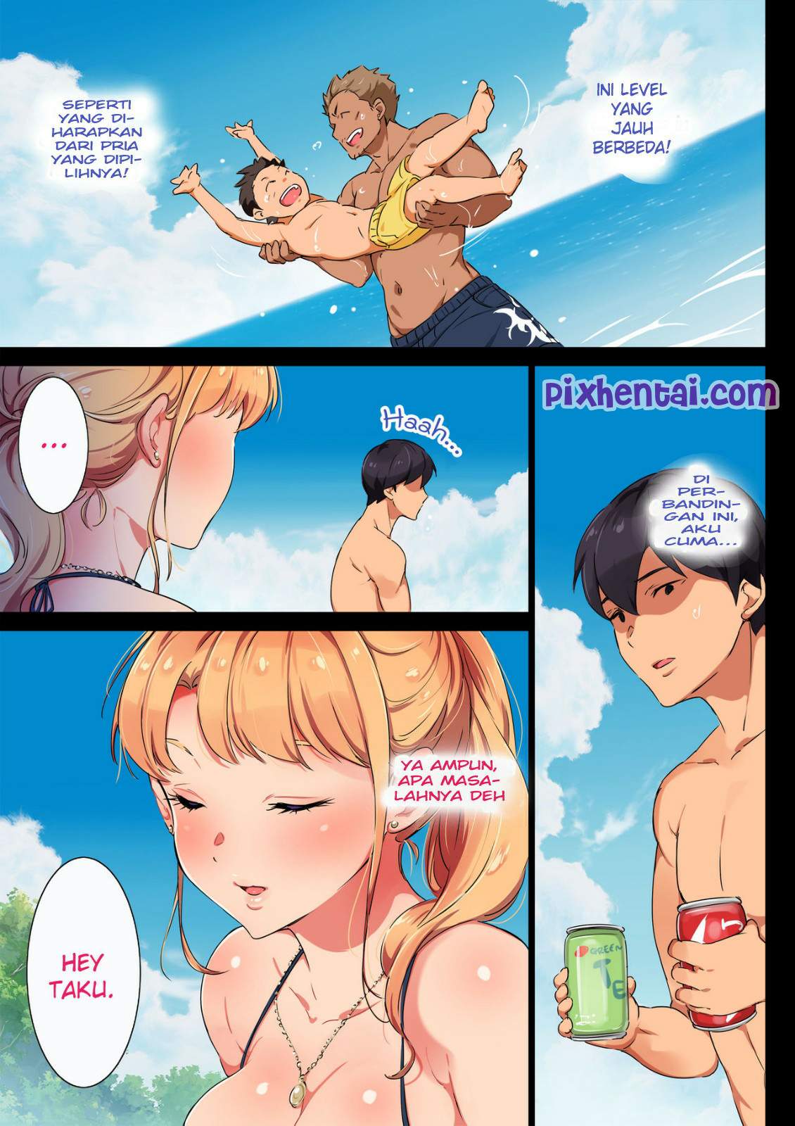 Komik Hentai Di Pantai Sex Sedarah dengan Mbak Kandung yang telah Berkeluarga Manga XXX Porn Doujin Sex Bokep 11