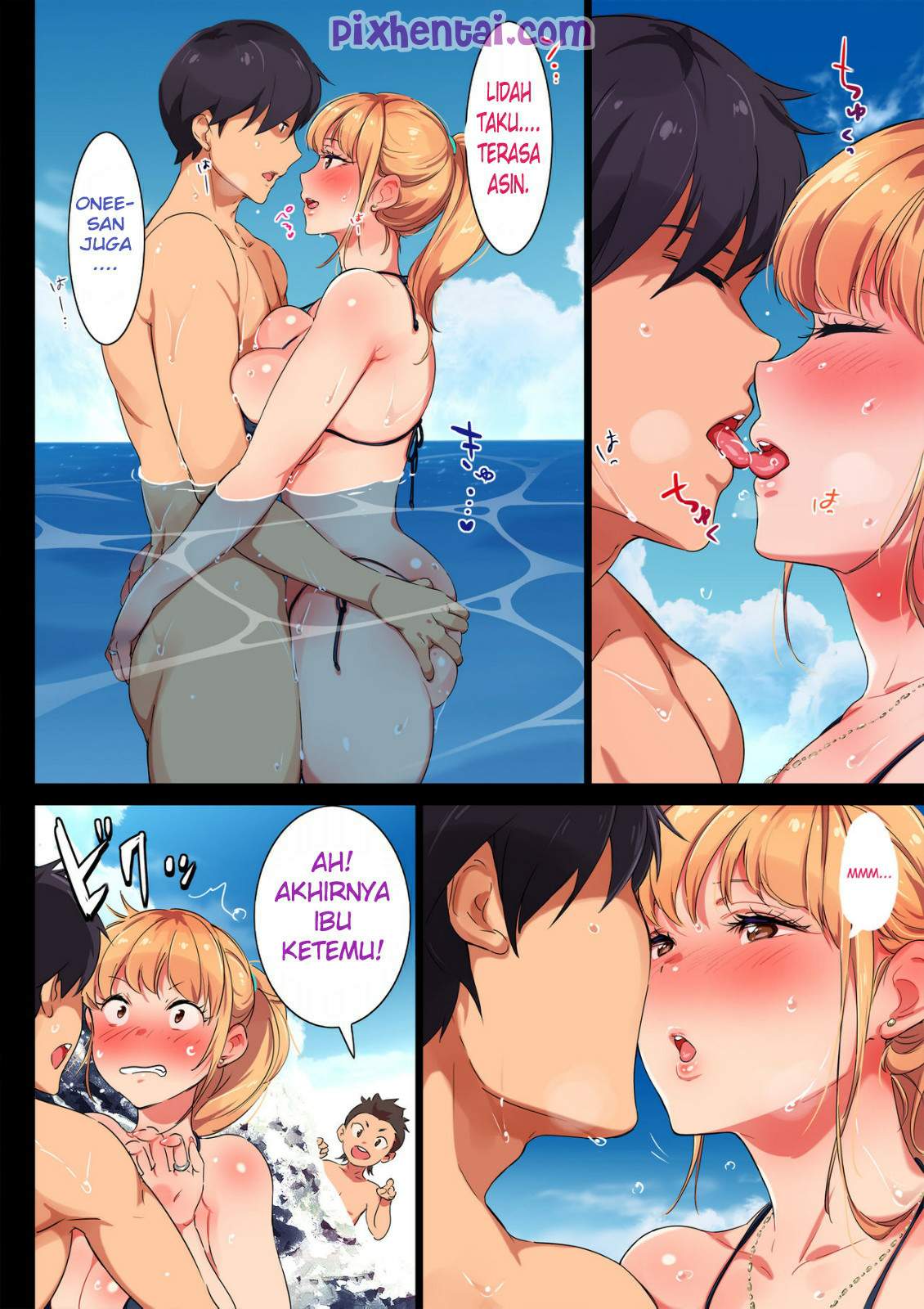 Komik Hentai Di Pantai Sex Sedarah dengan Mbak Kandung yang telah Berkeluarga Manga XXX Porn Doujin Sex Bokep 26