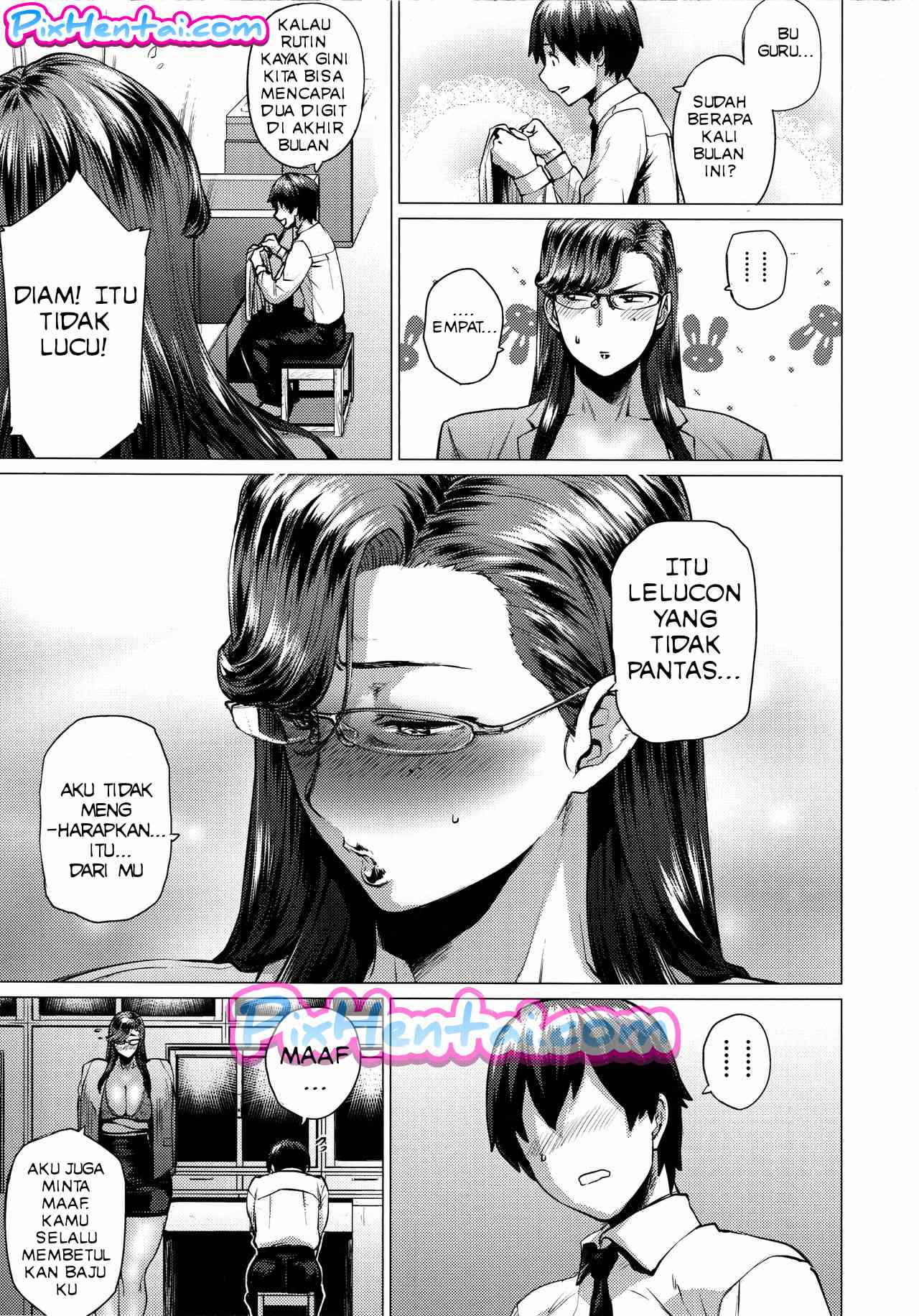 Manga Hentai XXX Komik Sex Bokep Ibu Guru Payudara Jumbo 06